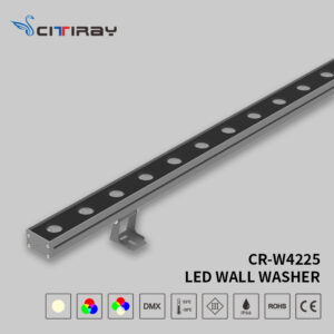 【CITIRAY】(CR-W4225)LED Wall Washer light,IP66 Outdoor Architectural & bridge lighting, DMX512 or DALI2 Control, RGB/RGBW/White/Warm White